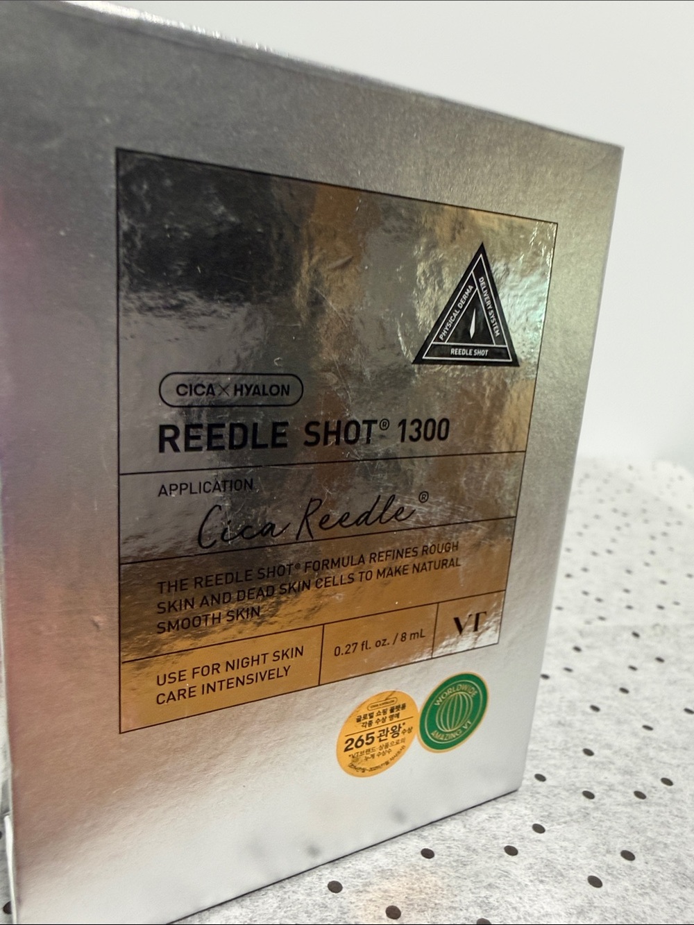Reedle Shot 1300 Night Repair Moisturizer – Silver